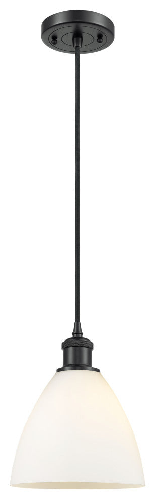 Innovations 516-1P-BK-GBD-751-LED 1-Light Mini Pendant, Matte Black