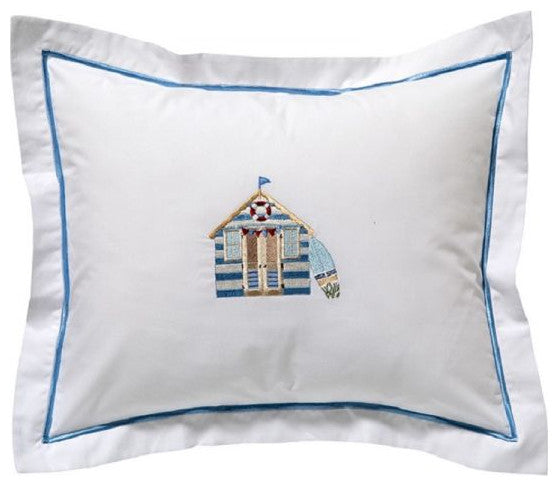 Boudoir Pillow Cover, Beach Cabana
