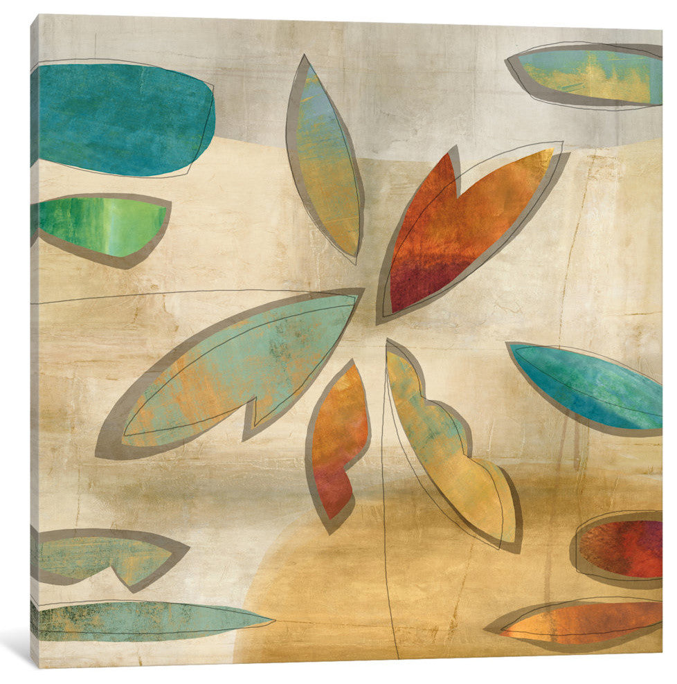 "Playful I" by Elena Baker, Canvas Print, 12"x12"