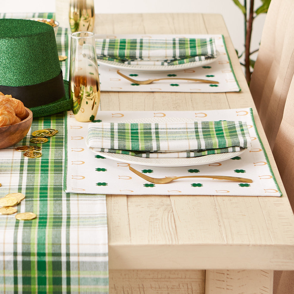 Clover Horseshoe Printed Placemat (Set of 4)