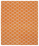 Rug N Carpet - Handmade Wool 8' 1'' x 9' 8'' Modern Design Dhurrie Kilim Rug