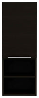 Milwaukee Medicine Cabinet with 2 Open Shelves, and 2 Inner Shelves, Black