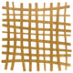 Uttermost 04333 Gridlines Gold Metal Wall Decor