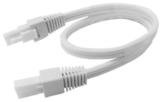 12" Noble Pro 2 & Koren Connector Cord, White