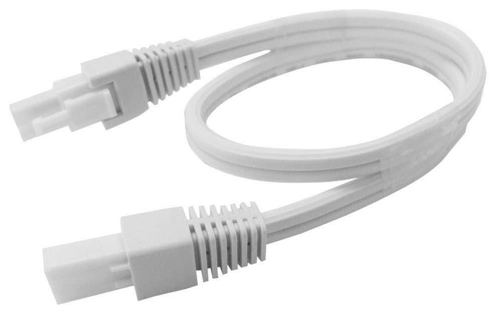 12" Noble Pro 2 & Koren Connector Cord, White