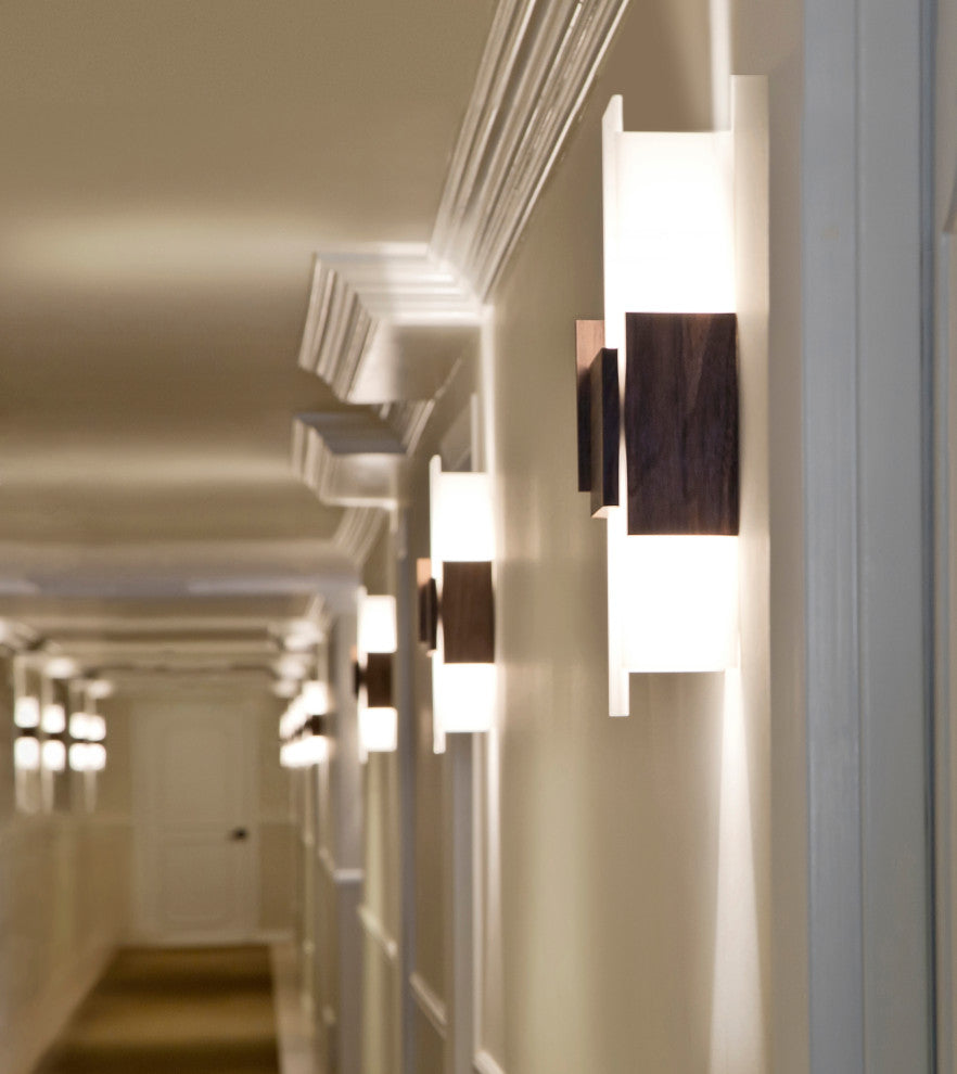 Acuo Outdoor LED Sconce, Textured Black, Cool White