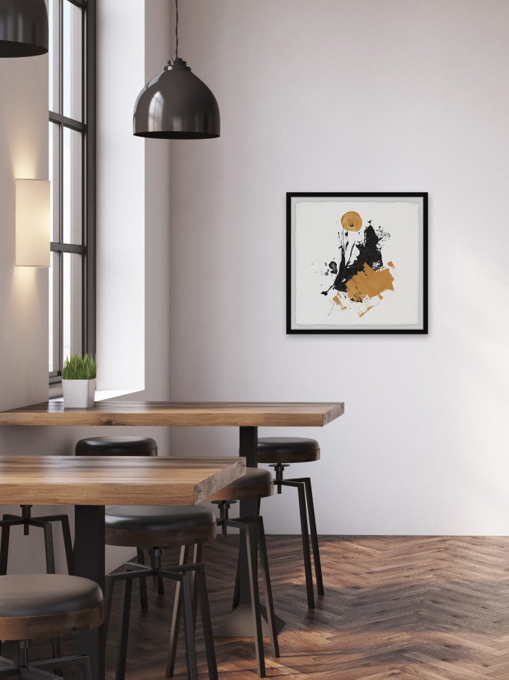"Upward Dispersion" Framed Painting Print, 24x24