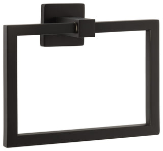 Vlora Bath Series, Towel Ring, Flat Black