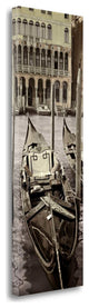 13" Ancient Venetian Gondola Boatyard Giclee Wrap Canvas Wall Art