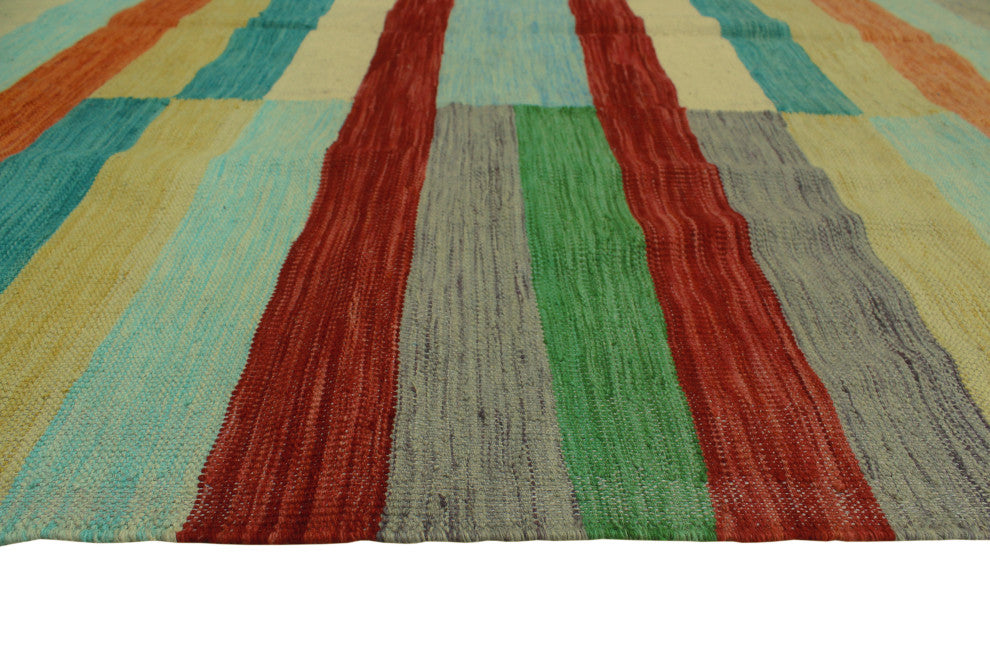 Winchester Kilim Norman Burgundy Rug