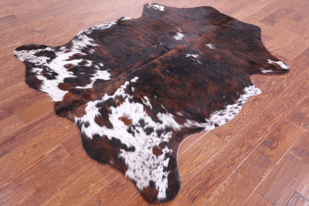 6' 5" X 5' 8" Natural Cowhide Rug C1903