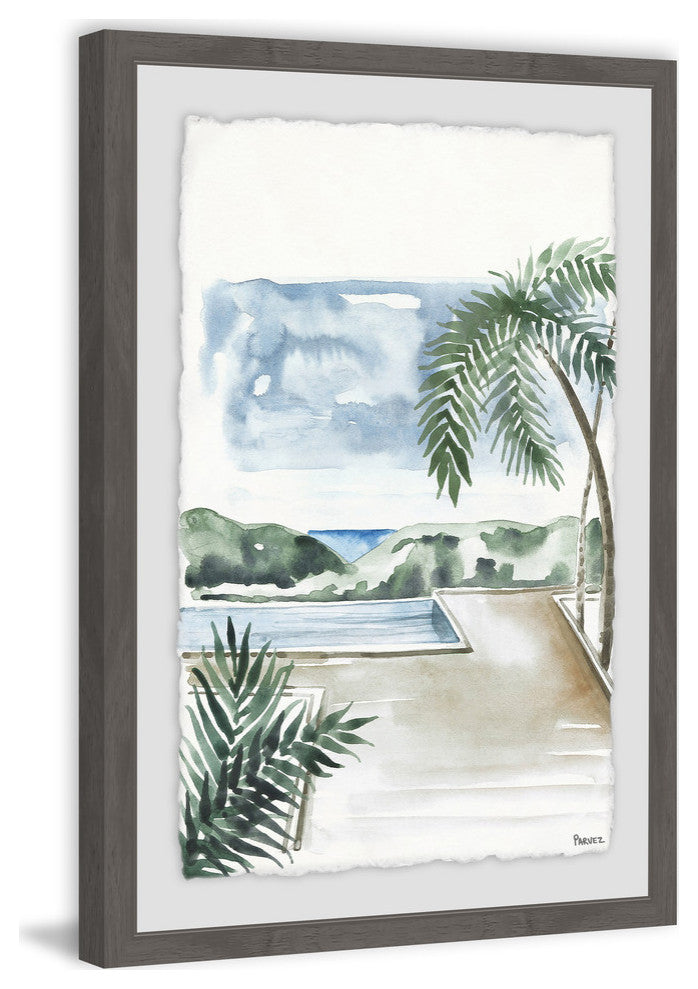 "The Ultimate View" Framed Painting Print, 16"x24"