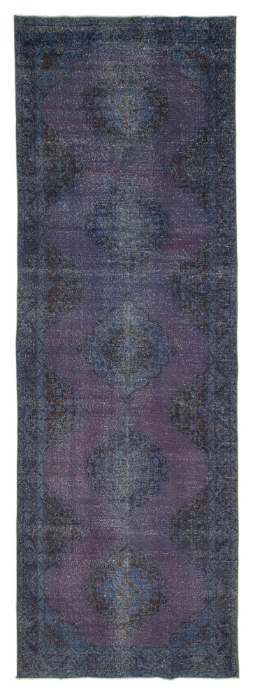 Rug N Carpet - Hand-knotted Oriental 4' 7" x 13' 11" Decorative Runner Rug