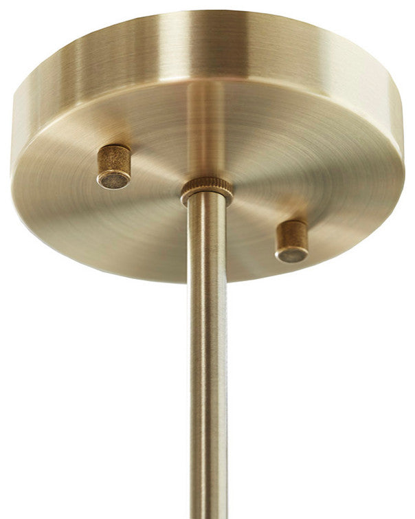 Hampton Hill Melrose Beads Detailing Brass Finish Chandelier