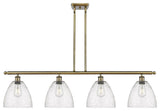 Innovations 516-4I-AB-GBD-94-LED 4 Light Island Light, Antique Brass