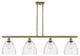 Innovations 516-4I-AB-GBD-94-LED 4 Light Island Light, Antique Brass
