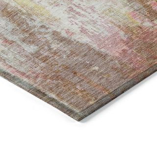 Machine Washable Indoor/Outdoor Chantille ACN1640 Tan 10' x 14' Rug