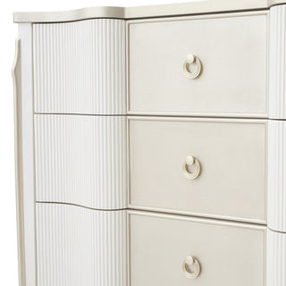 La Marisia 5-Drawer Chest, Creamy Pearl