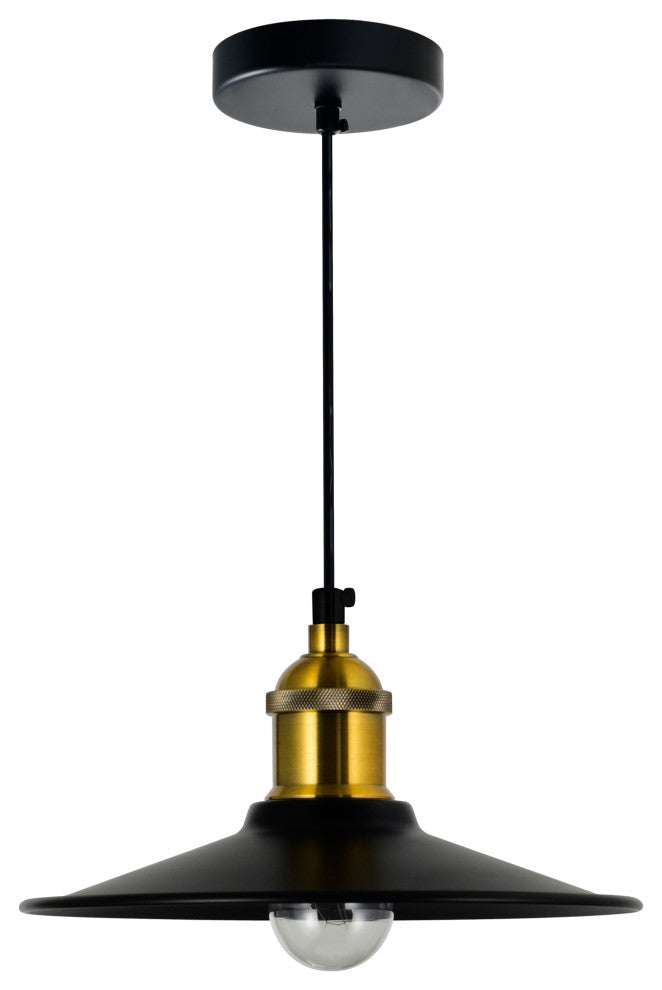 Brave 1 Light Black Mini Pendant