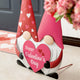 30"H Valentine's Metal Gnome Couple Yard Stake, 3-Function