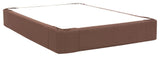 Sterling Full Boxspring Cover, Chocolate