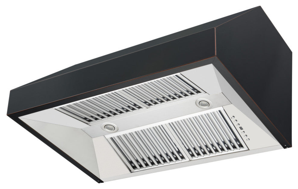 ZLINE 36 in. Under Cabinet Range Hood, Oil Rubbed Bronze, Outdoor, 8685B-36