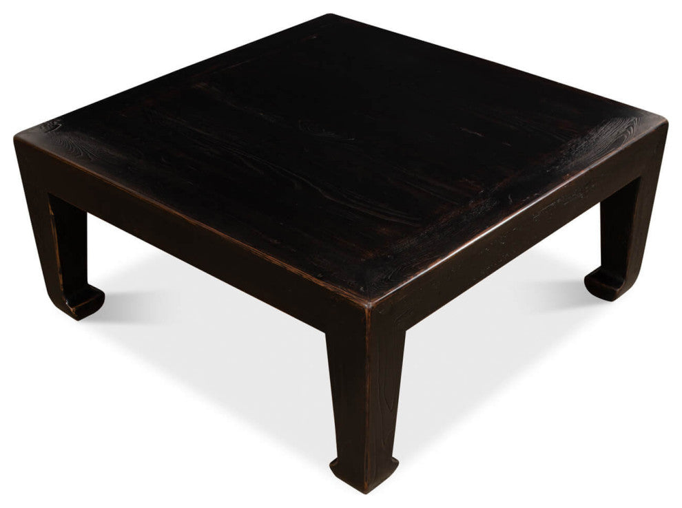 Asian Style Ebonized Coffee Table