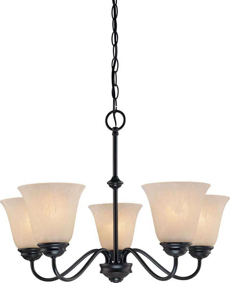 Hammond 5-Light Interior Chandelier, Antique Bronze