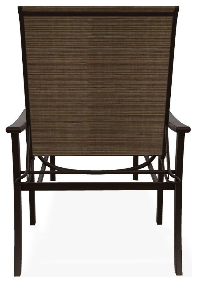 St. Catherine Sling 4-Position Outdoor Chaise Lounge, Bark/Kona