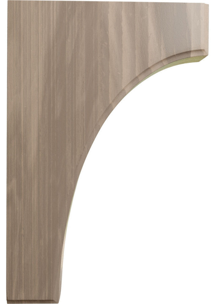 1 3/4"W x 8"D x 12"H Clarksville Bracket, Walnut