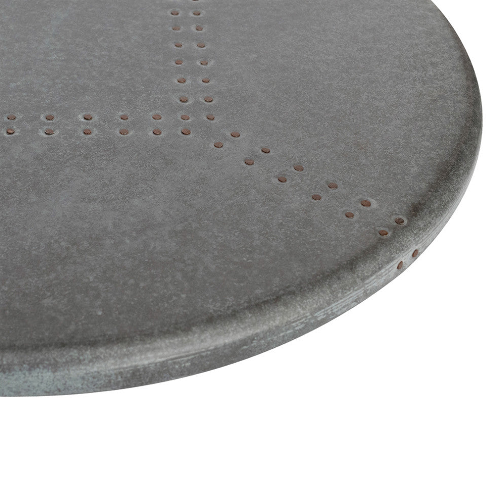 Zinc Lazy Susan, 20"