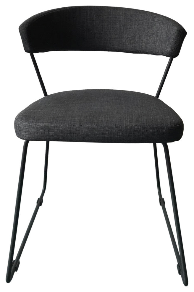 First of A Kind Adria Dining Chair Dark Gray