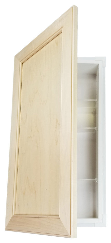 Lakebrooke Recessed Medicine Cabinet 29.5Hx15.5Wx3.5D, Unfinished