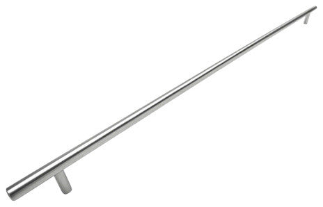 Cosmas 404-673SS Stainless Steel Slim Line Euro Style Bar Pull