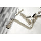 Kingston Brass KS1216AX Heritage Wall Mount Bathroom Faucet, Polished Nickel