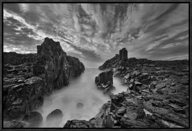 "Gate To Heaven" Framed Canvas Giclee by Yan Zhang, 23x16"