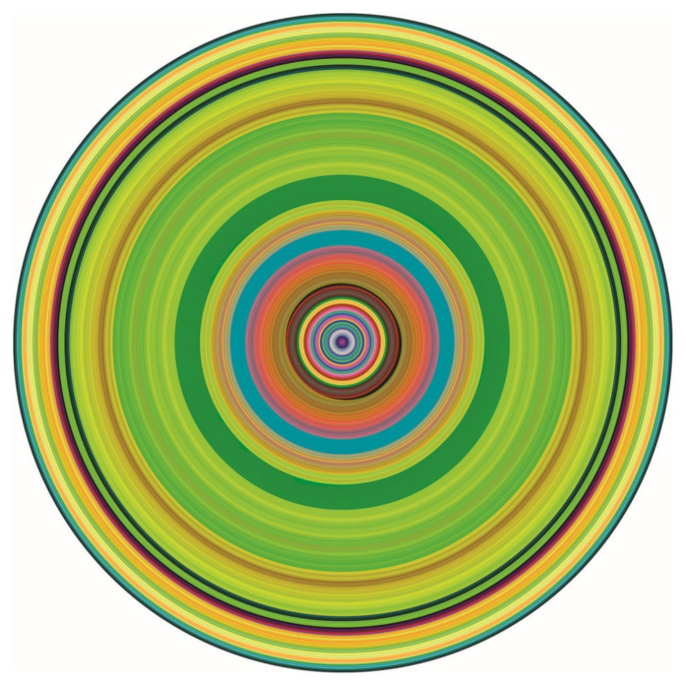 Gradient Plexiglass Art Print | Andrew Martin Circle Tip 2, 47" X 47"