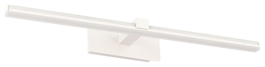 Bathroom LED Vanity Light, White, 23.8"
