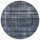 Ahgly Company Indoor Round Mid-Century Modern Area Rugs, 4' Round