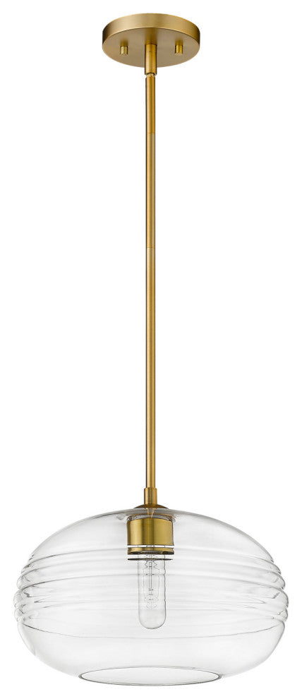 Z-Lite 486P14 Harmony 14"W Pendant - Brushed Nickel