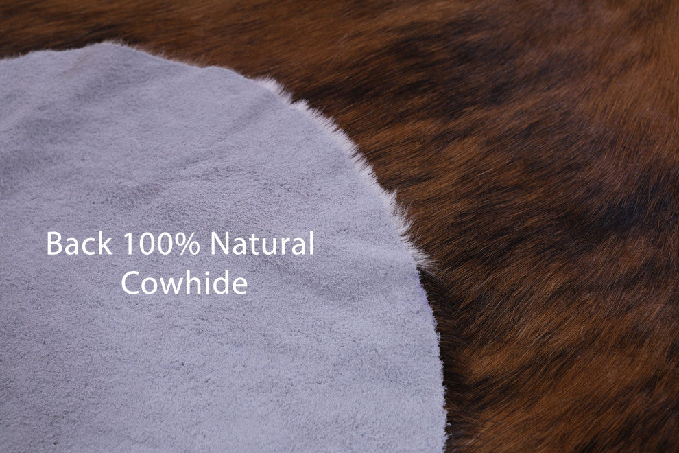 Natural Cowhide Rug 7' 10" X 6' 2" C1765