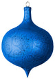 300Mm 12" Blue Onion Ornament