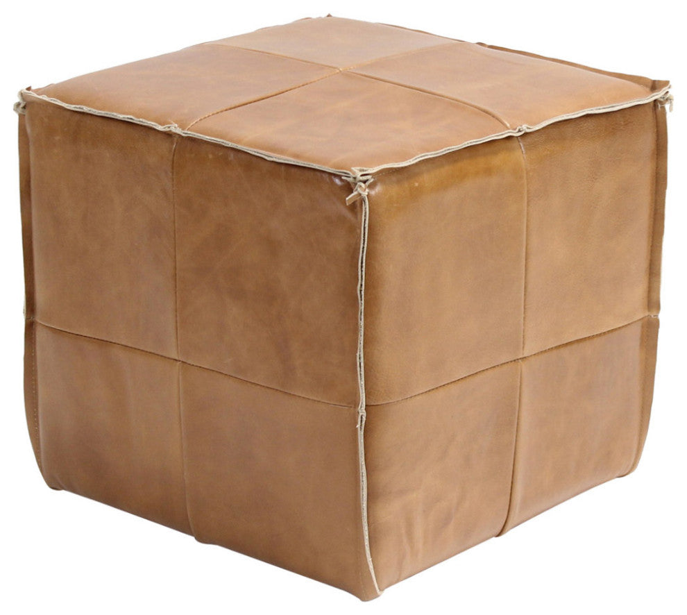 Leather Cube Arg, Saddle