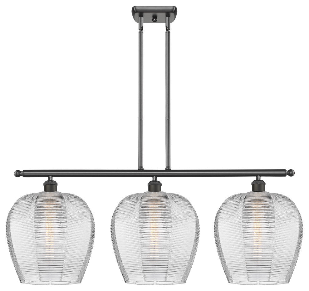 Innovations 516-3I-OB-G462-12-LED 3 Light Island Light, Oil Rubbed Bronze
