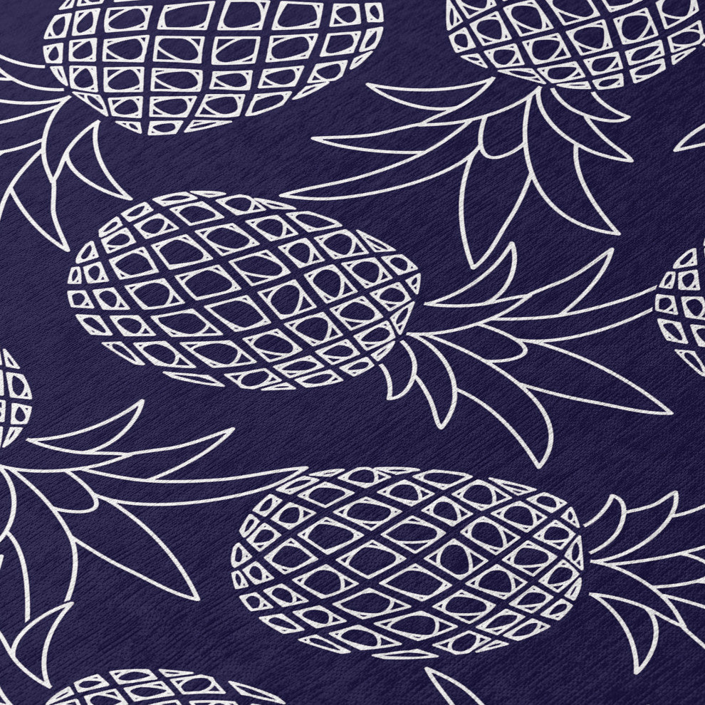 Indoor/Outdoor Kendall KE6 Navy Machine Washable 8' x 10' Rug