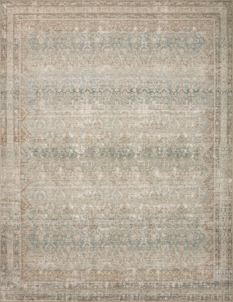 Angela Rose x Loloi Aubrey Area Rug, Jade / Natural, 2''-6" X 9''-6"