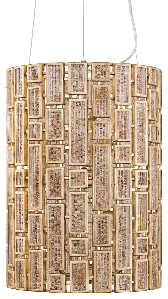 Varaluz-255F06HG-Six Light Foyer Pendant Havana Gold