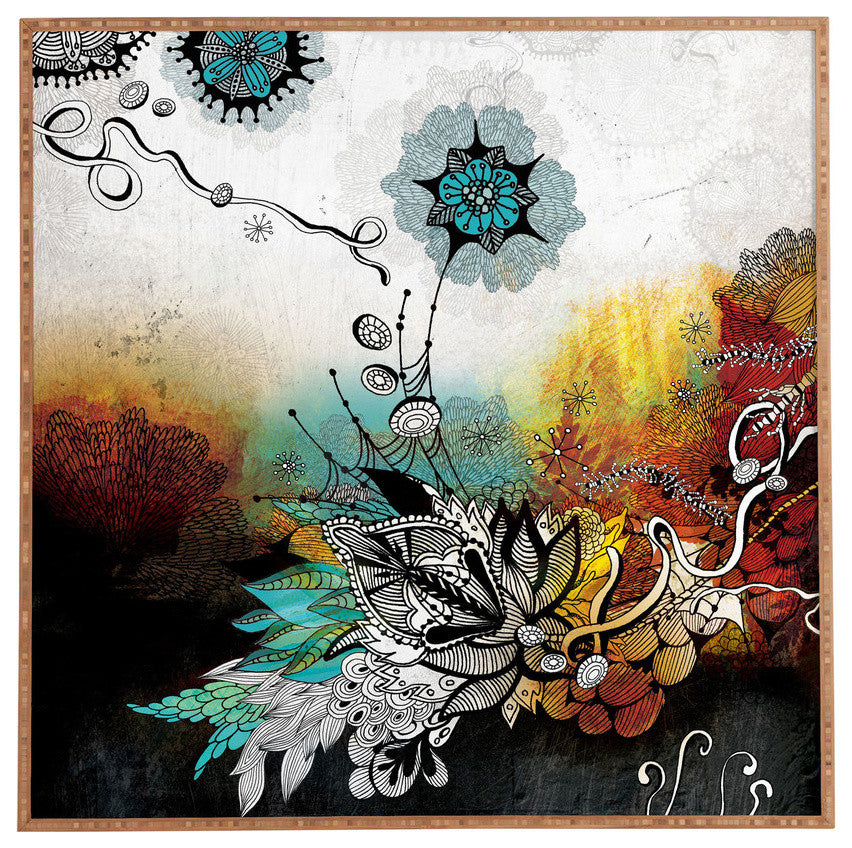 Deny Designs Iveta Abolina Frozen Dreams Framed Wall Art