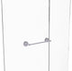Que New 18" Shower Door Towel Bar, Polished Chrome