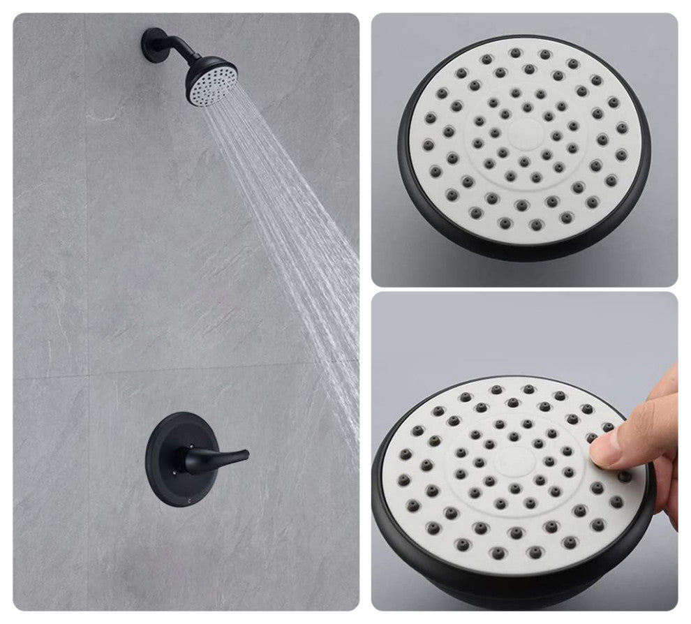 Pressure Balance Shower Faucet Set with Valve